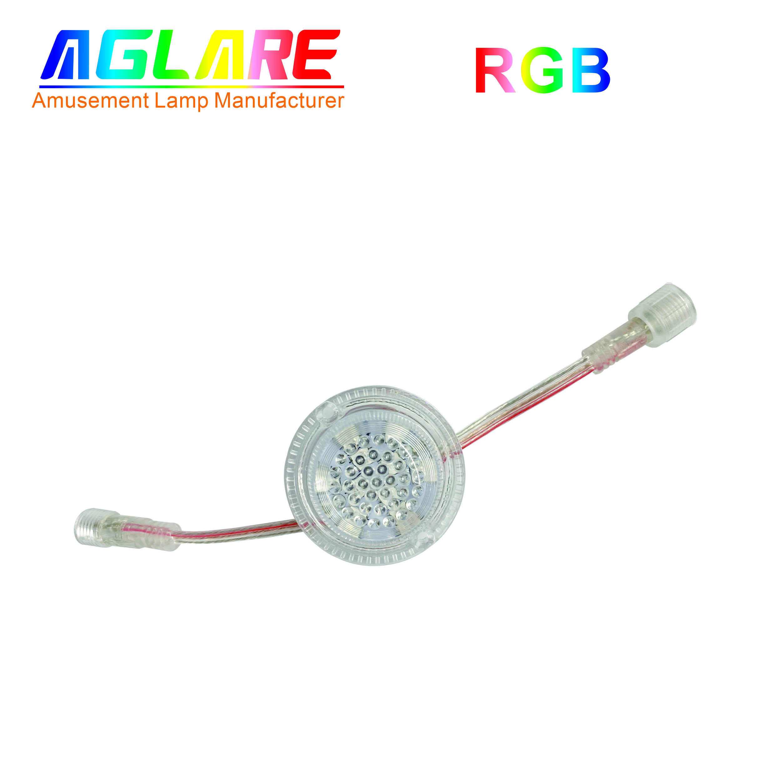 51公分10灯5050贴片LED点光源灯 表控光源游乐设备灯防水线led照明