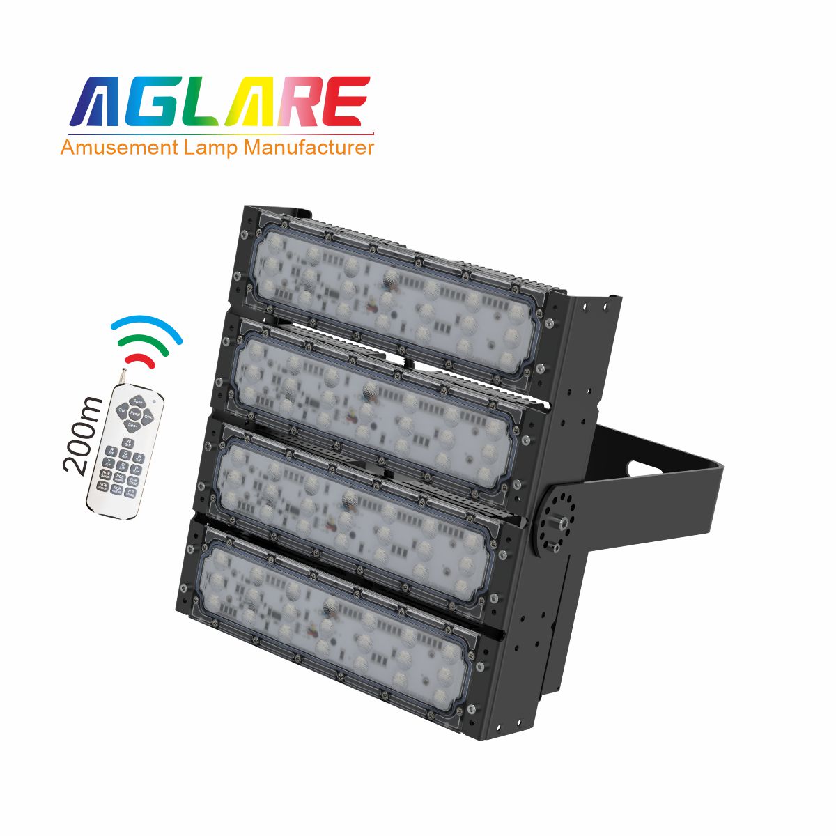 200W RGB彩色投光灯,变色户表射灯带？仄