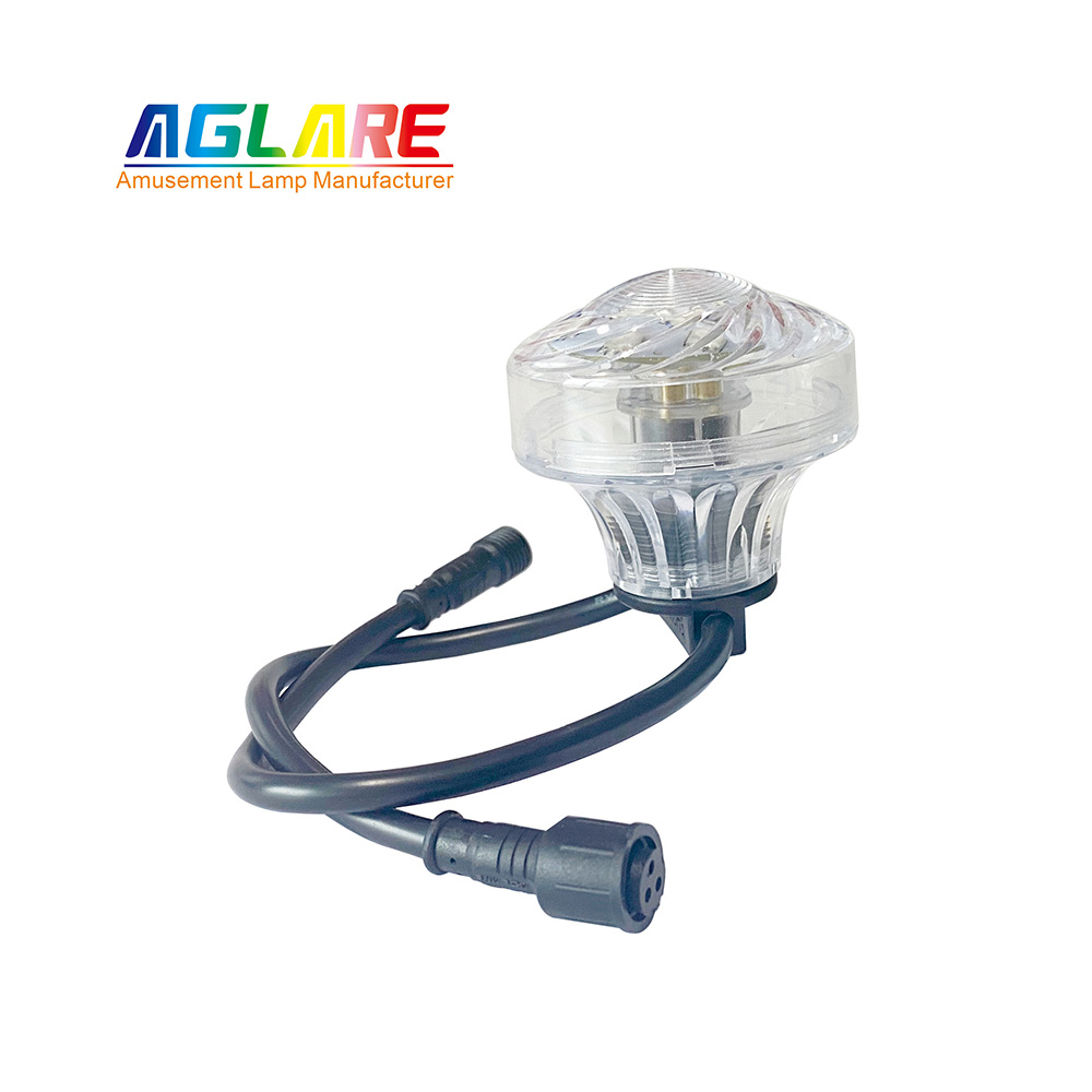 24v彩色蘑菇灯 户表场地游乐设备LED蘑菇灯光配件